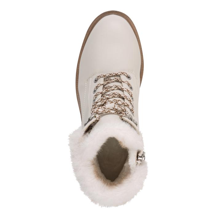 Tamaris kotníková obuv 26266 Cream, velikost 42