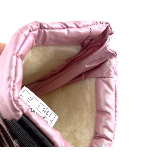 Apawwa sněhule LK935P Pink, velikost 31