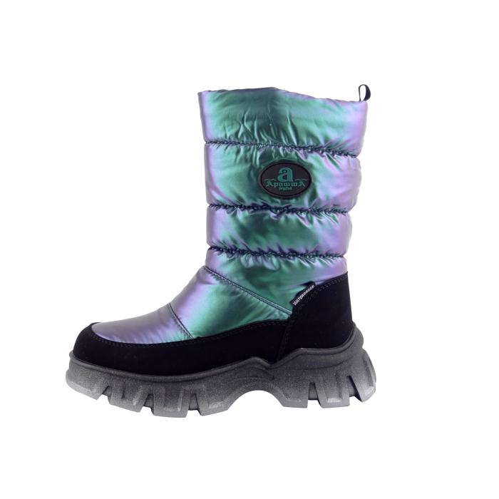 Apawwa sněhule TJ1012P Green, velikost 35