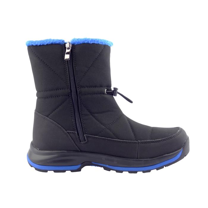 DK sněhule softshell 12118 blk/blue, velikost 41