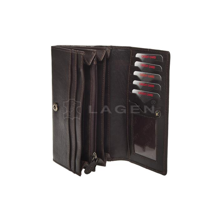 Lagen peněženka W2025T dark brown