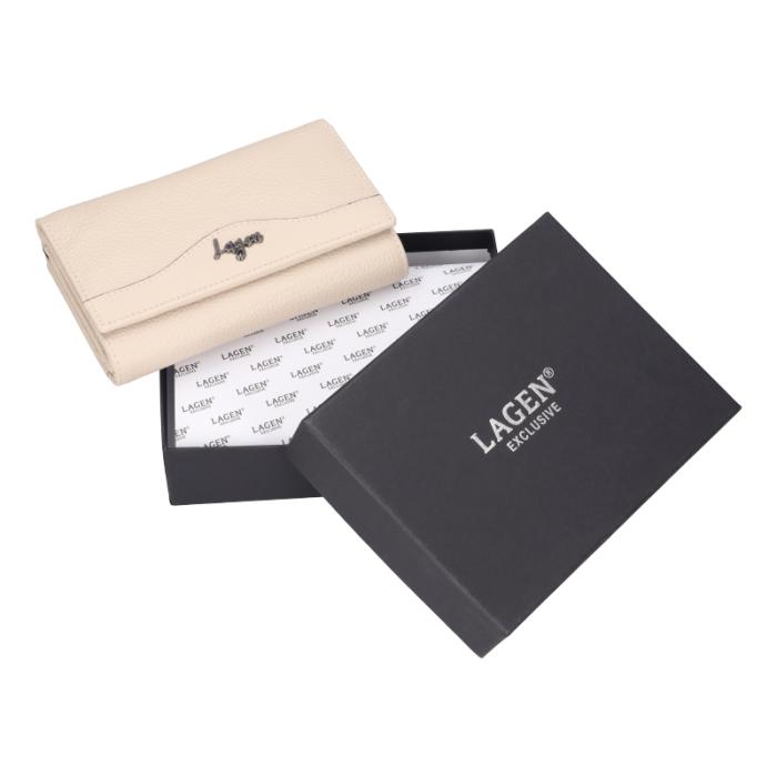 Lagen peněženka LG 641 Off white