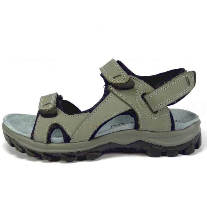 Selma sandál kožený šedý MR 71112, velikost 42