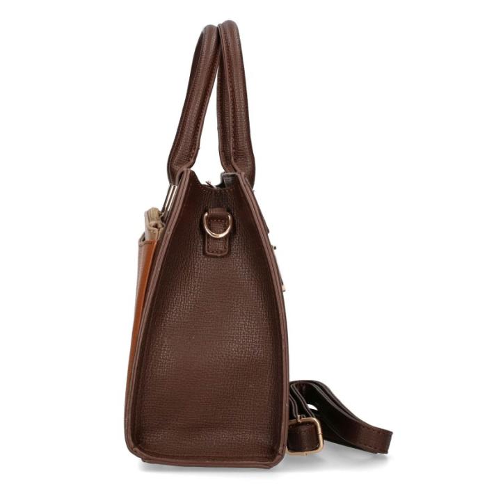 Gallantry kabelka A 9129 coffee/d.taupe/d.br