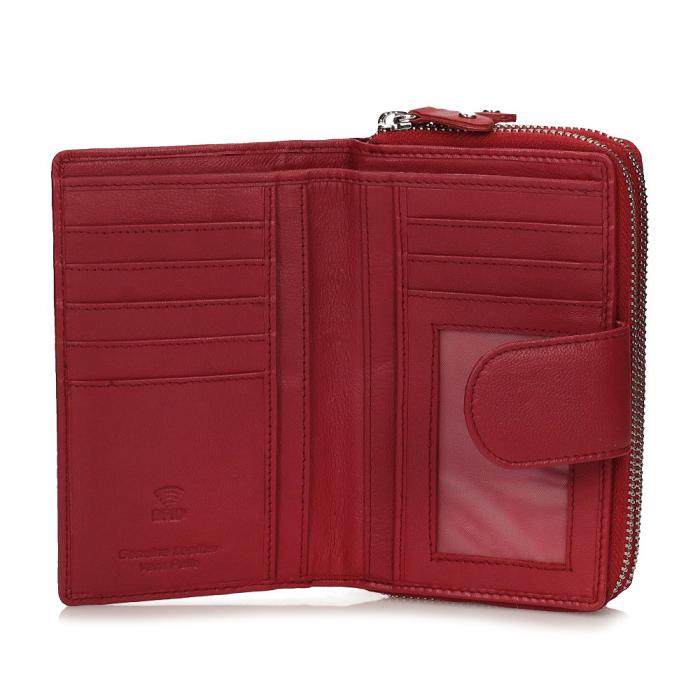 Toscanio peněženka T422 červená