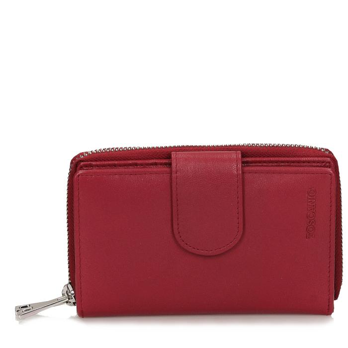 Toscanio peněženka T422 červená