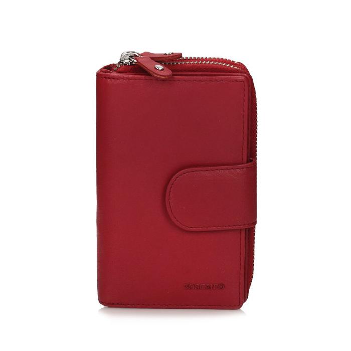 Toscanio peněženka T422 červená