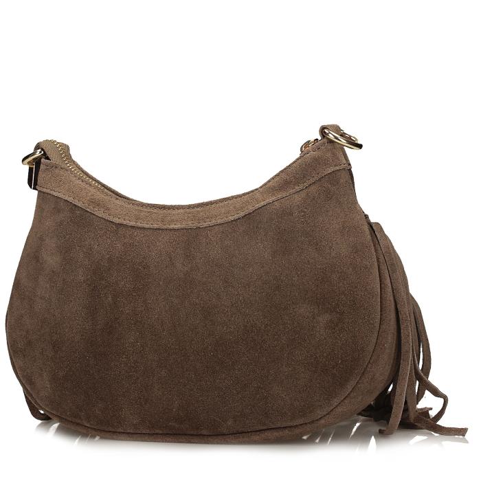 Toscanio kožená kabelka G105 béžová