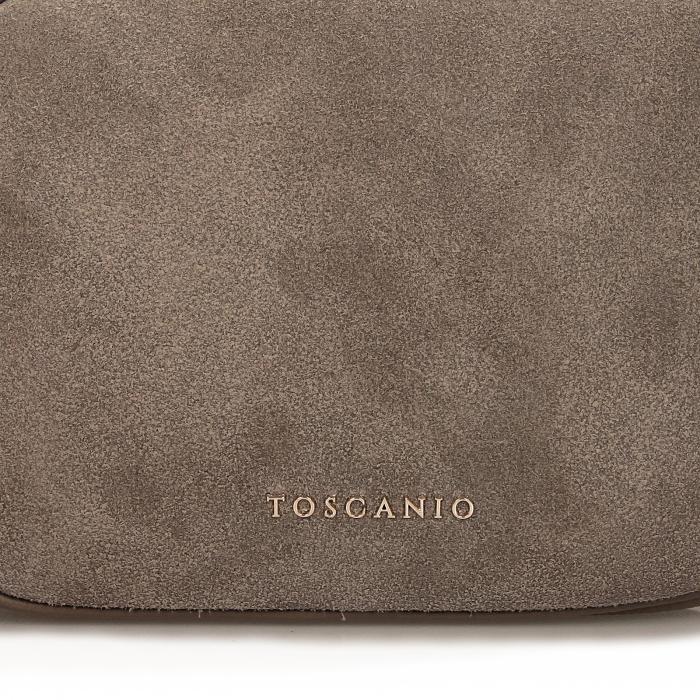 Toscanio kožená kabelka G88 béž D40