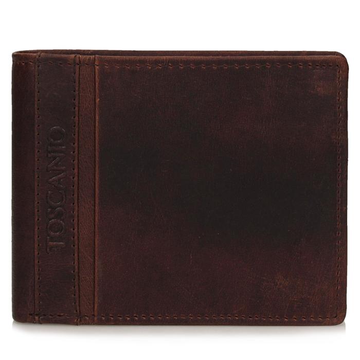 Toscanio peněženka T1219 hnědá