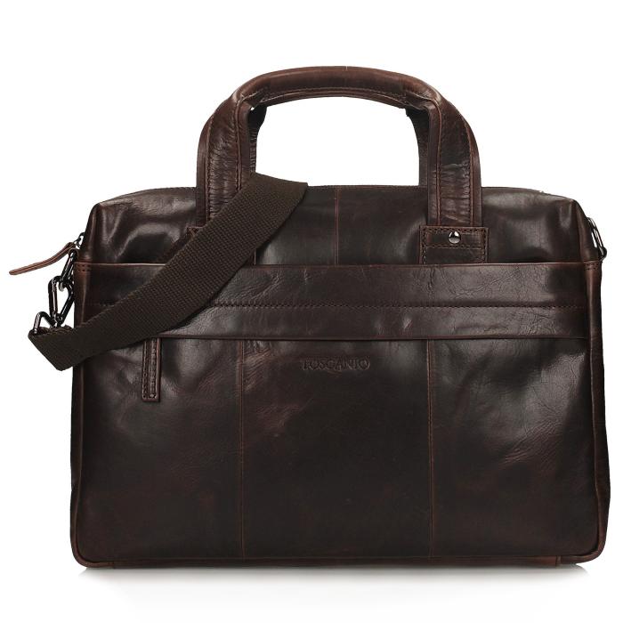 Toscanio pánská taška TR12641 hnědá
