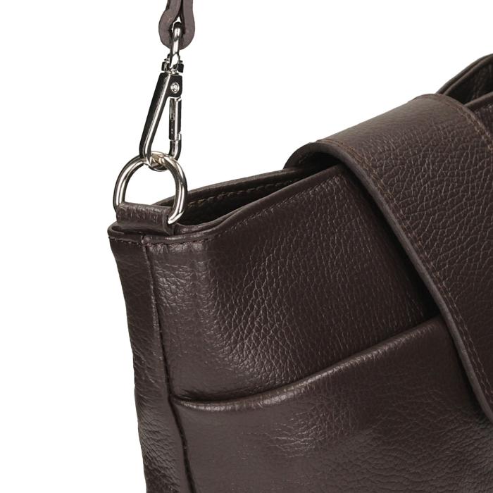 Toscanio kožená kabelka F253 TOS D23 C.Braz