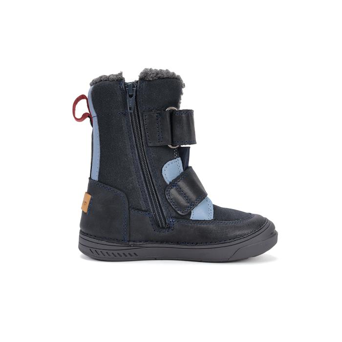 D.D.step zimní obuv w040 52145A royal blue, velikost 25