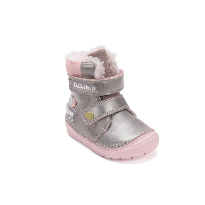 D.D.step zimní obuv W071 champagne 52381A, velikost 23