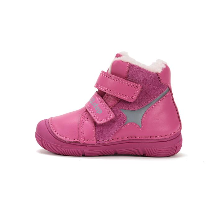D.D.step zimní obuv W082 dark pink 52912C