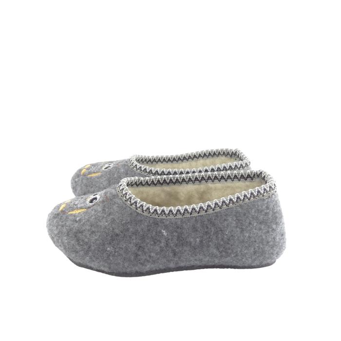 Vlněné přezůvky  šedá, velikost 35