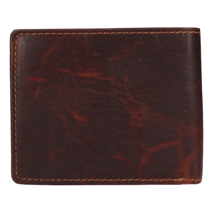 Lagen peněženka 66-3701/M hnědá hrozen