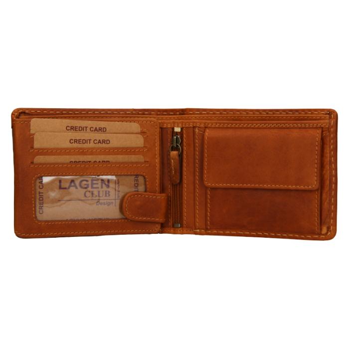 Lagen peněženka 511451 TAN hnědá