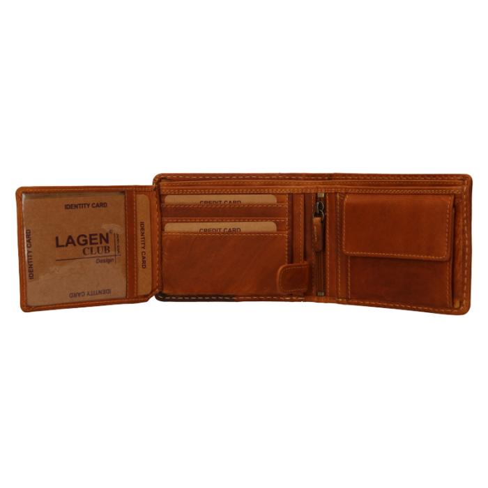 Lagen peněženka 511451 TAN hnědá