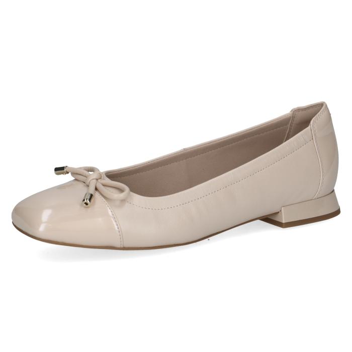 Caprice baleríny 22104 cream pearl comb, velikost 37