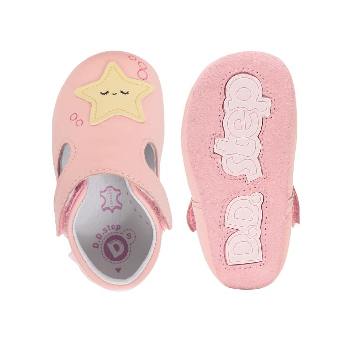 D.D.STEP capáčky K1596 61962 baby pink, velikost L