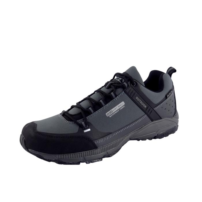 DK obuv softshell 1096 grey/lt.grey, velikost 41