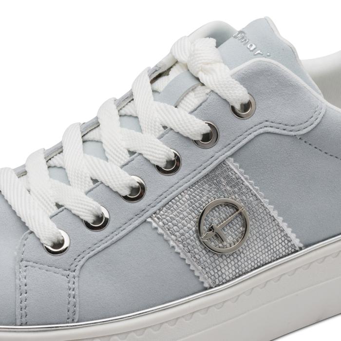 Tamaris obuv 23724 light blue sue, velikost 37