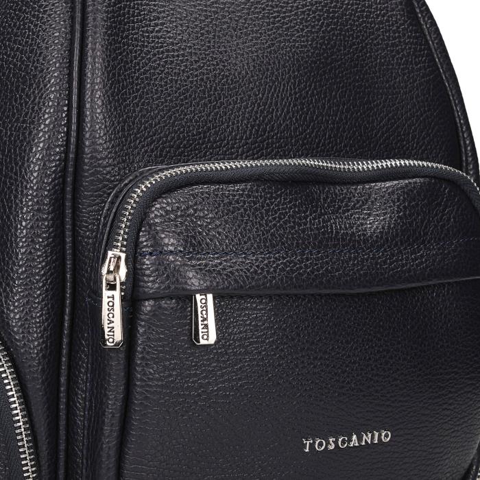 Toscanio batoh kožený E117 černá