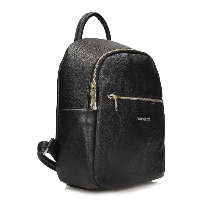 Toscanio batoh kožený F193 černá