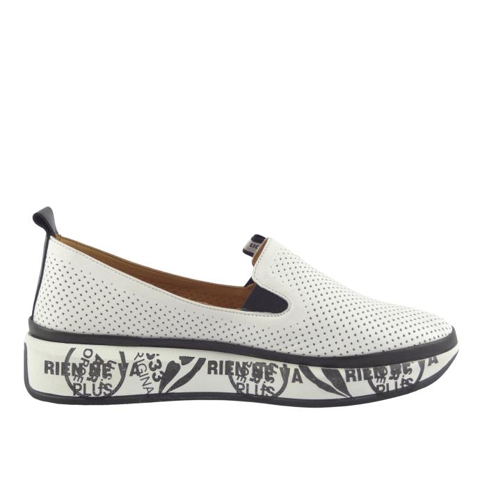 Aurelia polobotky 1018 444 white, velikost 36