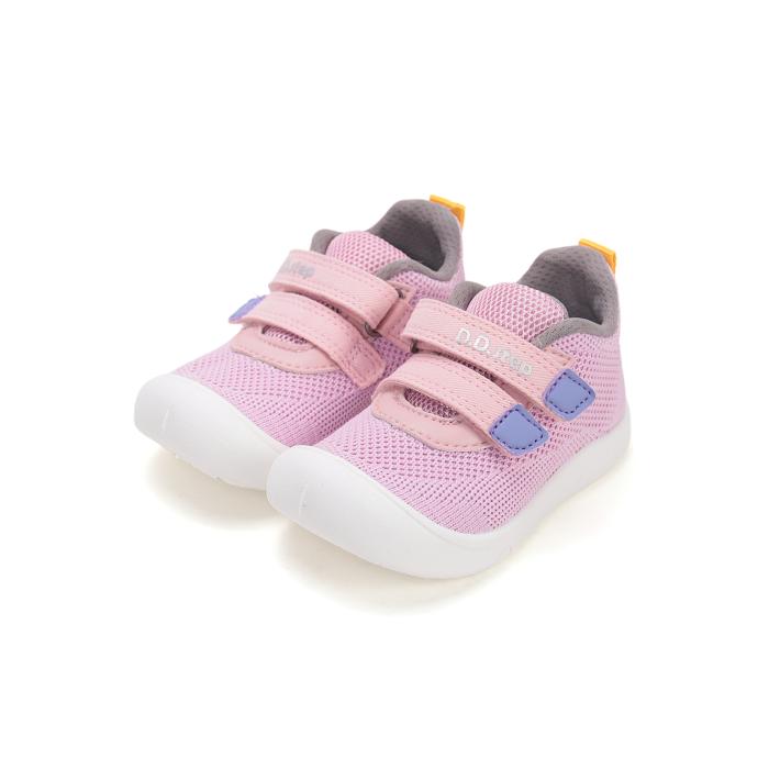D.D.step textilní tenisky F100 61859F baby pink, velikost 26