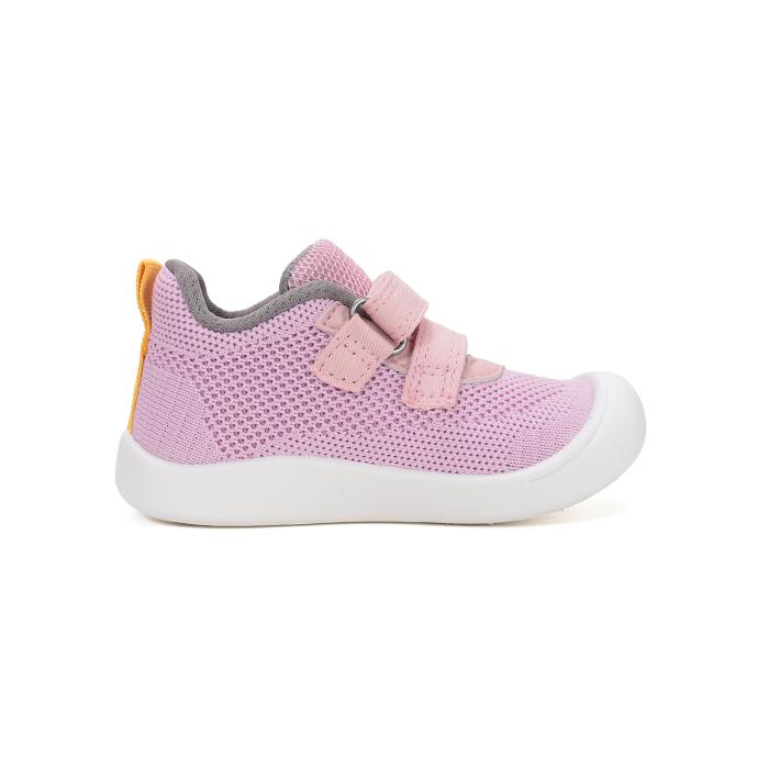 D.D.step textilní tenisky F100 61859F baby pink, velikost 26