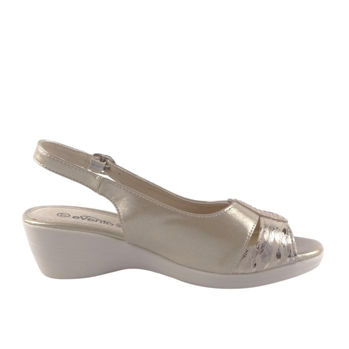 Evento sandály 24sd02 7028 beige gold, velikost 41