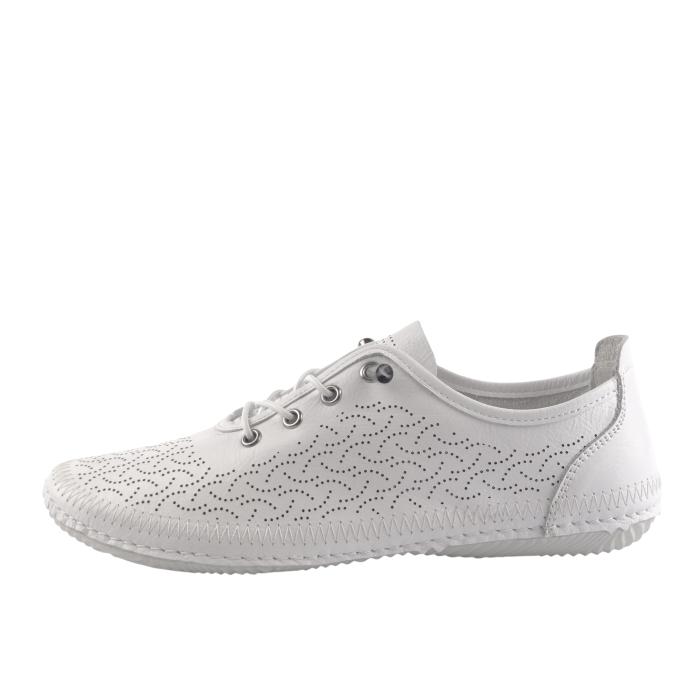Aurelia tenisky perforované 114571 white