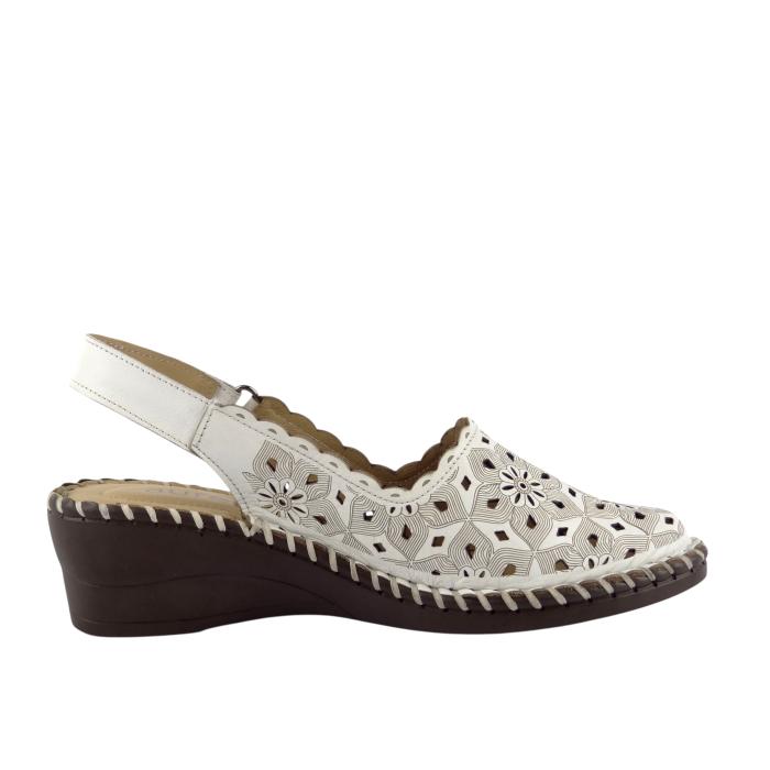 Aurelia obuv letní 5601 -1ZN white, velikost 36