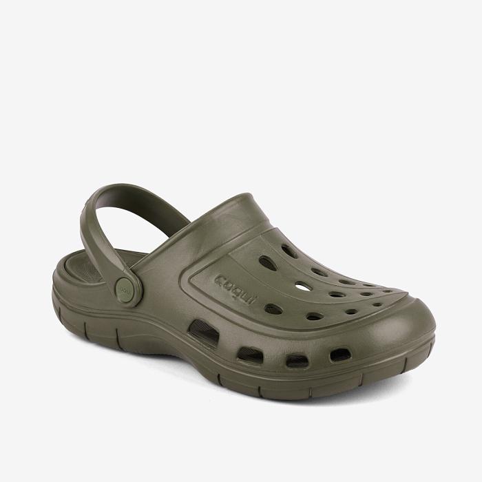COQUI obuv 6351 Army Green