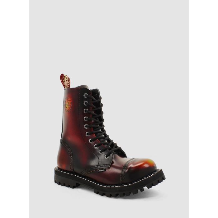 Steel 10 dírek 105/106/O/YELLOW RED BLACK YRB 26 oheň