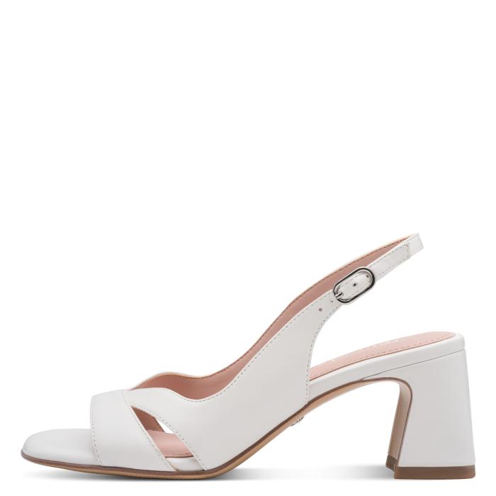 Tamaris obuv 28218 white leather, velikost 40