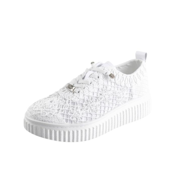 Lee Cooper tenisky krajka 4284L white, velikost 37