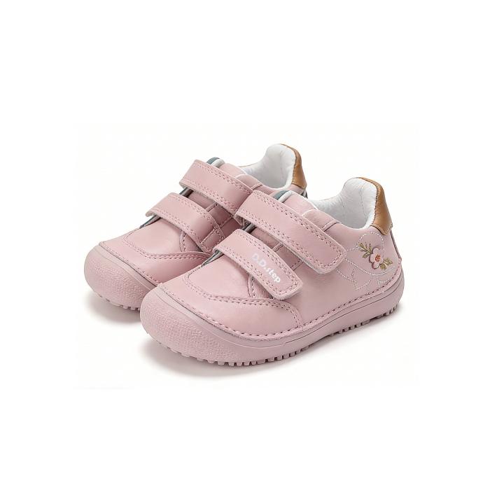 D.D.step dětská barefoot obuv S063 61572 Baby pink, velikost 30