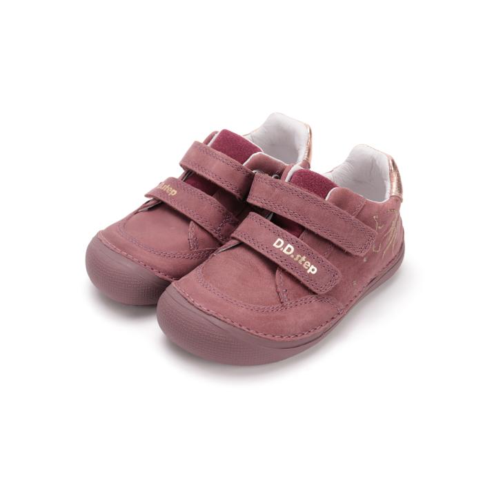 D.D.step dětská barefoot obuv S063 52564 Raspberry, velikost 28