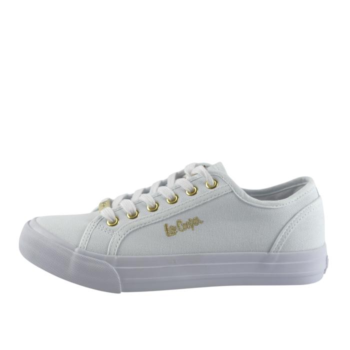 Lee Cooper plátěnka 4074L white, velikost 38
