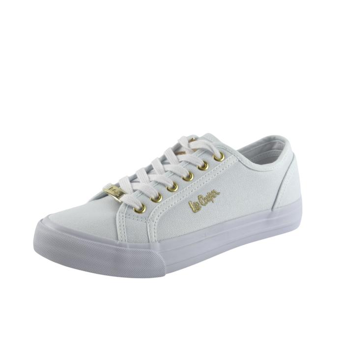 Lee Cooper plátěnka 4074L white, velikost 38