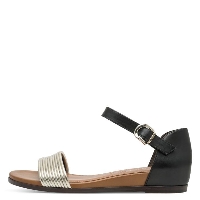 Tamaris sandály -1 28110 -42 098 Black Comb