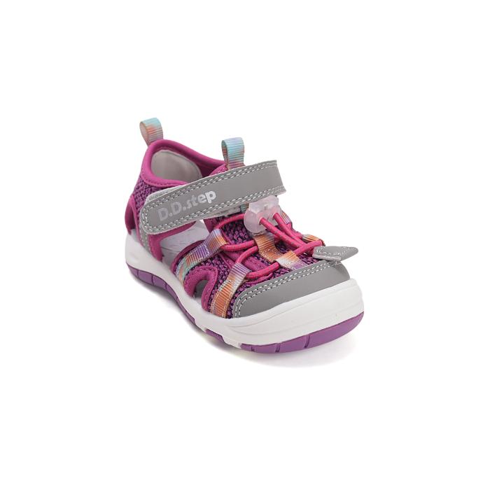 D.D.STEP sandály G065 61599 Grape, velikost 26