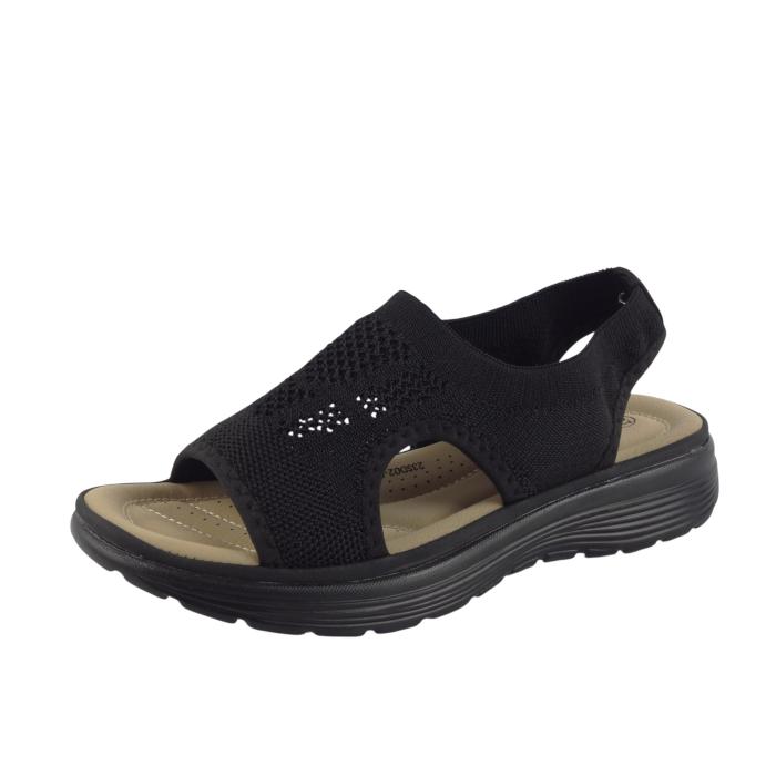 Unisoft sandály 23SD02 5769 černá, velikost 38