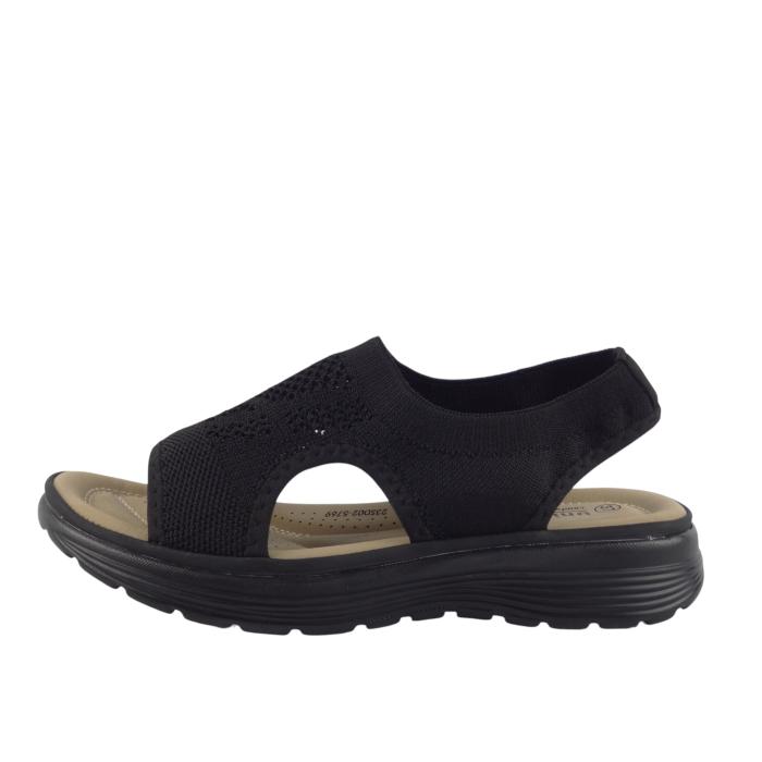 Unisoft sandály 23SD02 5769 černá, velikost 38