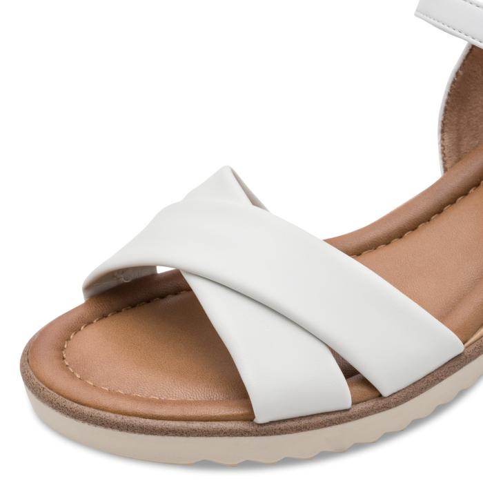 Tamaris sandály 28106 white, velikost 38
