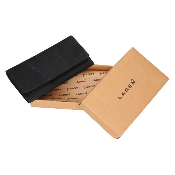 Lagen peněženka 66- 388 BLK černá