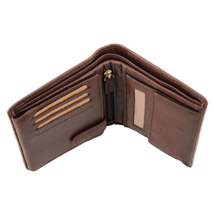 Lagen peněženka 6538 D.BRN hnědá